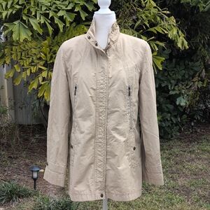 Vintage Gallery Women's Tan Utility Jacket Size Small